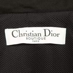 Pre Owned Christian Dior Boutique Black Synthetic Detachable Ski Suit M