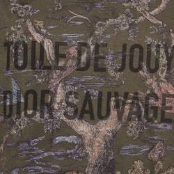 Pre Owned Christian Dior Boutique Green Jungle Print Knit Crew Neck T-Shirt L