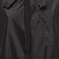 Pre Owned Christian Dior Black Silk Sleeveless Shirt S   