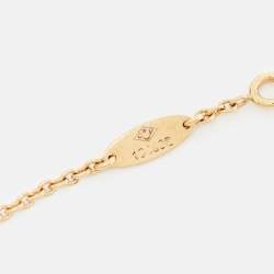 Dior  Rose des Vents Turquoise Diamond 18k Yellow Gold Station Bracelet