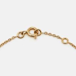 Dior  Rose des Vents Turquoise Diamond 18k Yellow Gold Station Bracelet