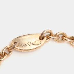 Dior Mother of Pear Diamond 18k Yellow Gold Rose Des Vent Ring Size 53