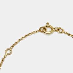 Dior 'Oui' Diamond 18k Yellow Gold Bracelet