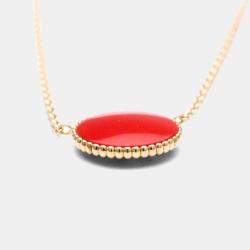 Pre Owned Dior Rose des Vents 18K Rose Gold and Diamond Pendant Necklace