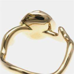 Pre Owned Christian Dior Rose Dior Couture Diamond Ring Pink Gold 18K Fashion Diamond Band Ring Pink Gold