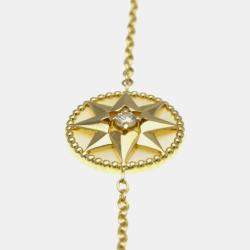 Pre Owned سوار كريستيان ديور روز ديفان ذهب أصفر عيار 18 لؤلؤة أم اللؤلؤ سوار سحر ذهب