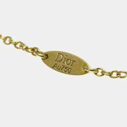 Pre Owned سوار كريستيان ديور روز ديفان ذهب أصفر عيار 18 لؤلؤة أم اللؤلؤ سوار سحر ذهب