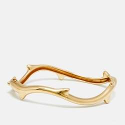 Pre Owned سوار ديور بوا دي روز ذهب أصفر عيار 18 15.5