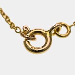 Pre Owned Christian Dior Rose Des Vents Necklace Pink Gold (18K) Opal Fashion Pendant Necklace (Pink Gold)