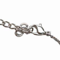 Dior Silver Logo Charm Bracelet