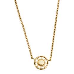 Dior Rose de Vents Diamond 18K Yellow Gold Pendant Necklace