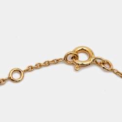 Dior Rose Des Vents Mother of Pearl Diamond 18k Yellow Gold Bracelet