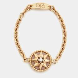 DIOR Rose des Vents Bracelet 18K YG/ Diamond/ Mother of Pearl - Timeless  Luxuries
