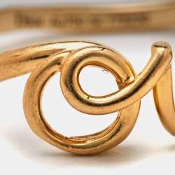 Dior Oui Diamond 18k Yellow Gold Ring Size 54