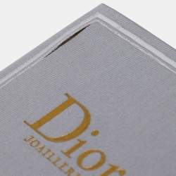 Dior Oui Diamond 18k Yellow Gold Ring Size 54
