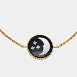 Dior Rose Celeste Multi Gemstone 18k Yellow Gold Bracelet