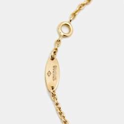 Dior Rose Celeste Multi Gemstone 18k Yellow Gold Bracelet