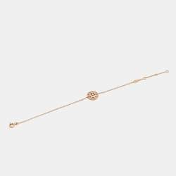 Dior Rose Des Vents Pink Opal Diamond 18k Rose Gold Bracelet