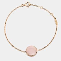 Dior Rose Des Vents Pink Opal Diamond 18k Rose Gold Bracelet