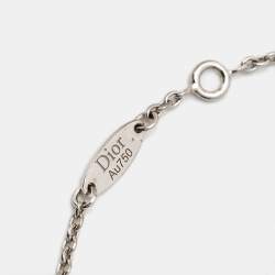 Dior Rose Des Vents Mother of Pearl Diamond 18k White Gold Bracelet