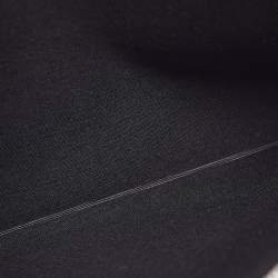 Dior Black Leather Logo Slim Pouch 