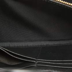 Pre Owned Dior Black Leather Montaigne 30 Wallet on Chain