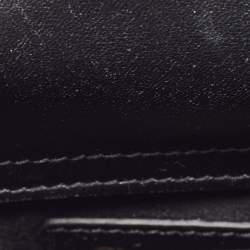 Pre Owned Dior Black Cannage Leather Micro Lady Dior Tote