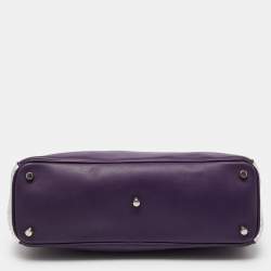 Pre Owned Dior Multicolor Leather and Python Medium Diorissimo Shopper Tote