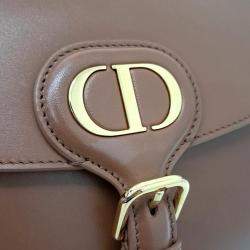 Christian Dior Brown Leather Bobby Medium Bag