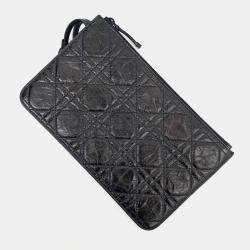 Pre Owned Dior Black Leather Large Toujours Tote Bag