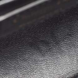 Pre Owned Dior Black Leather 30 Montaigne Box Bag