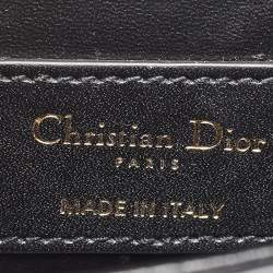 Pre Owned Dior Black Leather 30 Montaigne Box Bag