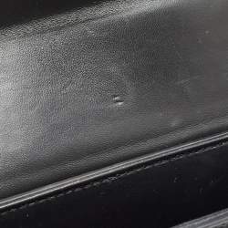 Pre Owned Dior Black Leather 30 Montaigne Box Bag