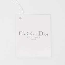 Pre Owned Dior Black/Beige Leather and Python Addict Rendez-Vous Wallet on Chain