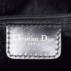 Pre Owned Dior Multicolor Leopard Print Calfhair, Velvet and Patent Leather Gambler Dice Bag
