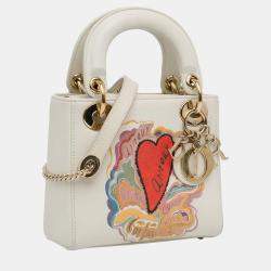 Dior x Niki De Saint Phalle White Dioramour Mini Lady Dior