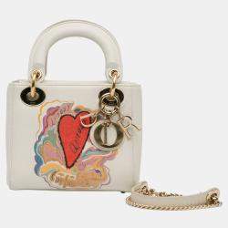 Dior x Niki De Saint Phalle White Dioramour Mini Lady Dior