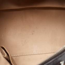 Pre Owned Dior Beige/Brown Oblique Canvas and Leather Street Chic Boston Bag