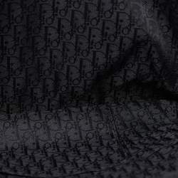 Pre Owned Dior Grey Pleated Leather Plisse Tote