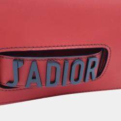 Pre Owned Christian Dior Red Leather J'Adior Shoulder Bag