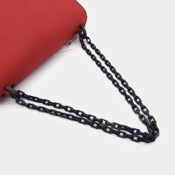 Pre Owned Christian Dior Red Leather J'Adior Shoulder Bag