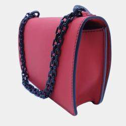 Pre Owned Christian Dior Red Leather J'Adior Shoulder Bag