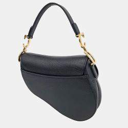Pre Owned Christian Dior Mini Saddle Bag