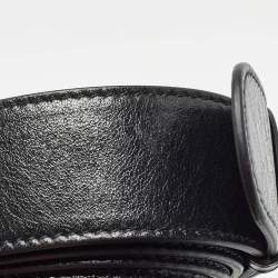 Pre Owned Dior Black Glossy Leather 30 Montaigne Box Bag