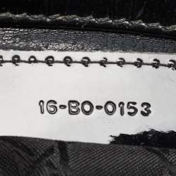 Pre Owned Dior Black Cannage Patent Leather Large Lady Dior Tote