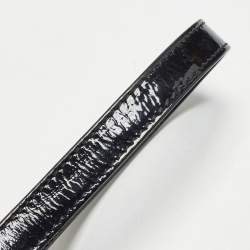 Pre Owned Dior Black Cannage Patent Leather Large Lady Dior Tote