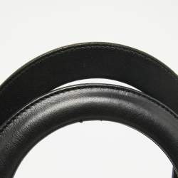 Pre Owned Dior Black Cannage Leather Large Lady Dior Tote