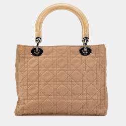 Dior Medium Wool Cannage Lady Dior