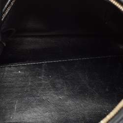 Pre Owned Dior Black Cannage Gaufre Leather Delices Shoulder Bag