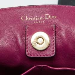 Pre Owned Dior Black Leather Medium Diorissimo Shopper Tote